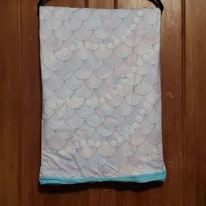NEW LAVENDER MERMAID & PEARLS BLANKET